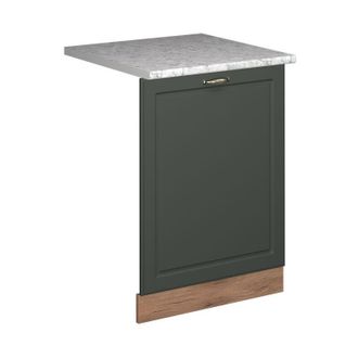 Vicco Panel Frontal Del Lavavajillas Fame-line, Verde Dorado Casa De Campo, 60 Cm, Et M&aacute;rmol Vicco