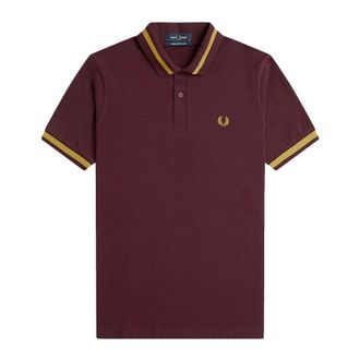 Fred Perry Heren, Tops, Rood, Maat: XS Katoen