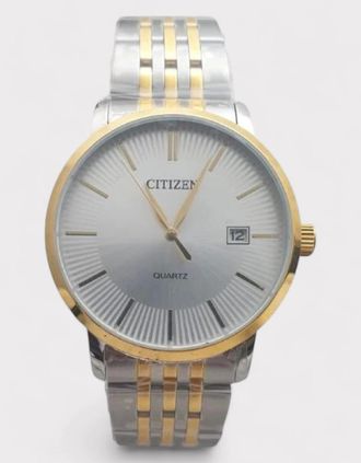 Citizen Womens Citizen Two Tone Quartz Dated Watch - Grey - Size: O/S