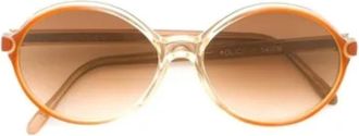 Saint Laurent Pre-owned Acetate sunglasses - Dames - Vintage Accessoires - Veelkleurig - ONE Size - Vintage
