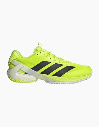 adidas Mens Adizero Ubersonic 5 Lace-Up Sneakers - Yellow - Size: 9.5