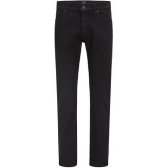 HUGO BOSS Mens Regular Jeans in Black - Size 33W/36L
