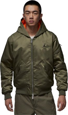 Nike Jordan Air Jordan Renegade Flight Therma-Fit Hooded Jacket Medium Olive Starfish HV0541-222