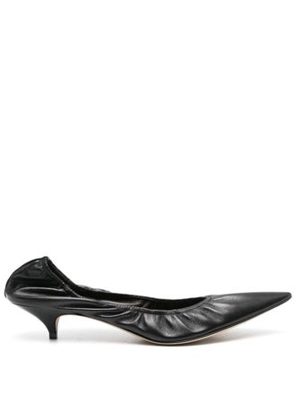 The Row Pumps Liisa Kitten 40mm - Nero