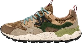 Flower Mountain Yamano 3 - Heren - Sneakers - Veelkleurig - 41 EU - Leer - Schoenen
