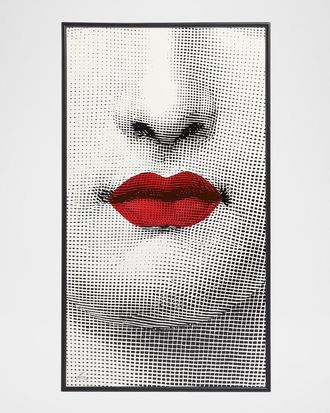 Fornasetti Bocca Decorative Panel Wall Art