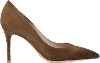 Gianvito Rossi Gianvito 85 Pump in Brown Suede at Nordstrom, Size 38.5