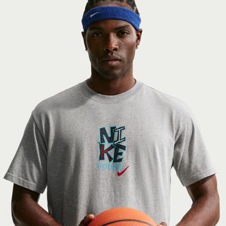Nike Mens Basketball T-Shirt in Grey | IM5042-063