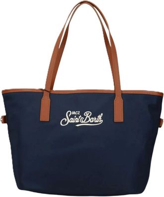 MC2 Saint Barth City Bag Mid Nylon - Bags - unisex - Azul - ONE SIZE