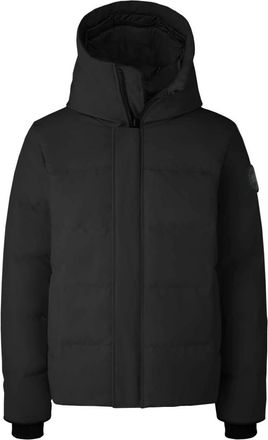 Canada Goose Korte Parka voor Heren - Macmillan Parka - Heren - Gewatteerde jassen - Zwart - L - Katoen - Jassen