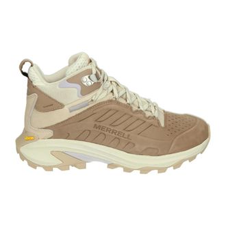 Merrell Schoenen, Dames, Bruin, 40 1/2 EU, Sportieve Mid Wandelschoen Cognac