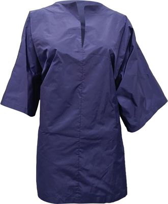 Max Mara Mini Dress in Blue Polyester