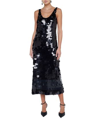 L'agence Lagence Leander Paillette Tank Dress