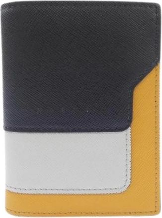 Marni Tweedehands leren portemonnees - Dames - Vintage Accessoires - Veelkleurig - ONE Size - Vintage