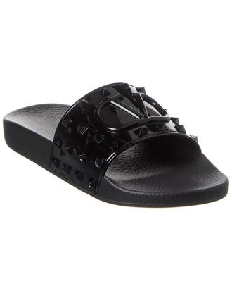 Valentino Vlogo Rubber Slide