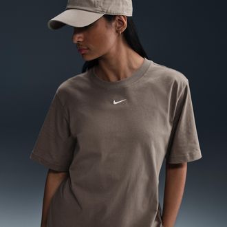 Magliette nike donna marrone online