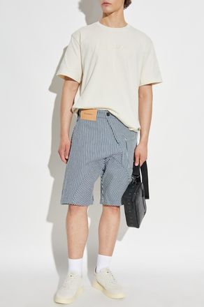 J.W.Anderson T-shirt With Logo, Mens, Cream