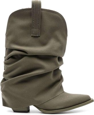 R13 Low Rider Slouchy Cowbody Boots