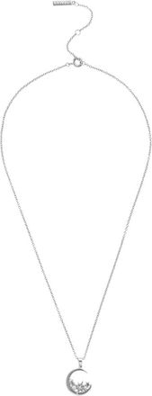Olivia Burton Necklaces, female, Gray, ONE SIZE, Celestial Cluster Moon Necklace