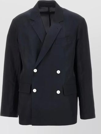 Emporio Armani linen blend jacket