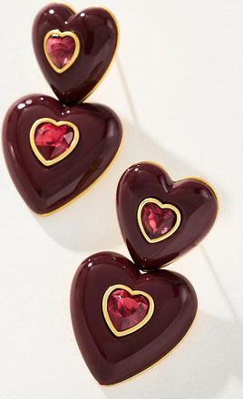 Loren Hope Elodie Heart Earrings