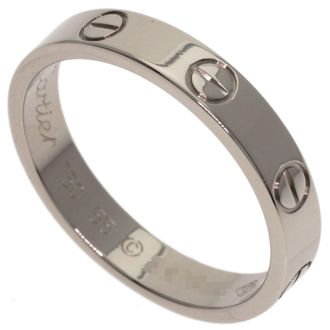 Cartier White Gold (18K) Band Ring (Pre-Owned)