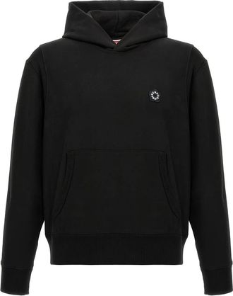 Kenzo Mens Gots Boke Flower 2 0 Embroidered Classic Hoodie - Black Cotton - Size X-Large