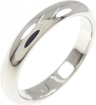 Cartier Platinum Platinum 950 Band Ring (Pre-Owned)
