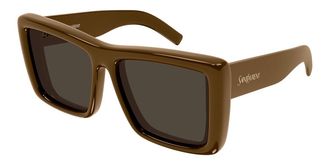 Saint Laurent SL 900 HOWL 006 Womens Sunglasses Brown Size 61 - Free RX Lenses - Free RX Lenses