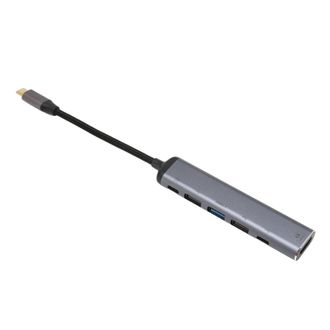 OEM Adaptador Usb-c Multifunci&oacute;n 6 En 1, Compatible Con Hdmi 4k, Puerto Hembra De Carga R&aacute;pida Pd De 100 W, Concentrador Dual Usb 3.1 Y Usb 2.0, Adecuado 