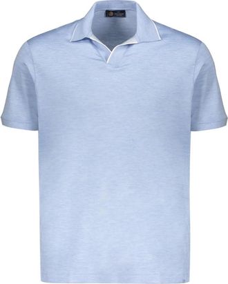 Paul & Shark Zijden-Katoen Polo - Heren - Polos - Blauw - XL - Katoen - Tops