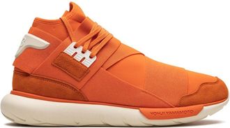 adidas x Y-3 Qasa high-top sneakers - unisex - Rubber/Leather/Fabric - 10.5 - Orange