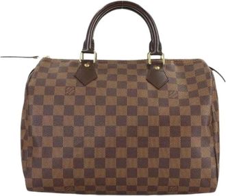 Louis Vuitton Pre-owned Handbags, female, Brown, Size: ONE SIZE Pre-owned Speedy 30 Boston Bag