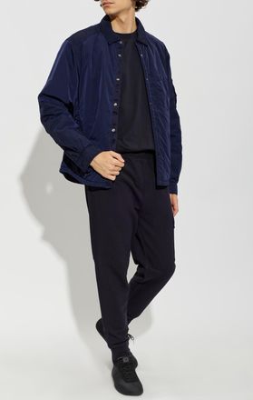 C.P. Company T-shirt With Logo, Mens, Navy Blue