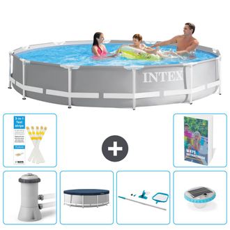 Intex Piscina Prism Frame Redonda - 366x76 Cm - 7-piezas S247