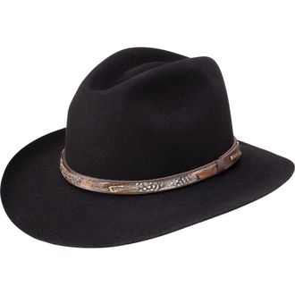 Stetson Jackson Hat in Black at Nordstrom, Size Small