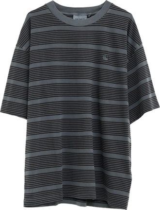 Carhartt Work in Progress logo-detail T-shirt - men - Organic Cotton - M - Grey