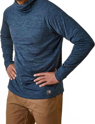 Ariat Rebar Gridwork Baselayer Balaclava In Navy