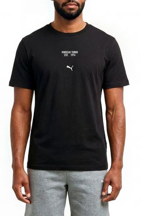 Puma Porsche Race Americana Cotton Graphic T-Shirt in Puma Black at Nordstrom, Size Xx-Large