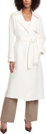 Theory Oaklane Modern Crepe Trench Coat