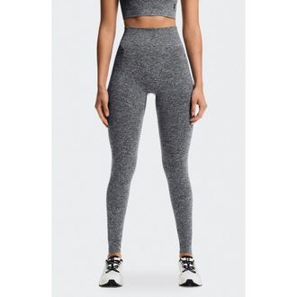 On Studio Knit Seamless Leggings in Graphite Heather at Nordstrom, Size X-Small