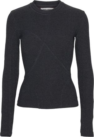 Henrik Vibskov Top con design a incrocio - Nero