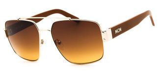MCM MW0008 32F Mens Sunglasses Gold Size 58