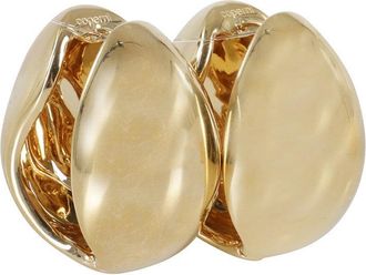 Coperni Xl Logo Creole Earrings