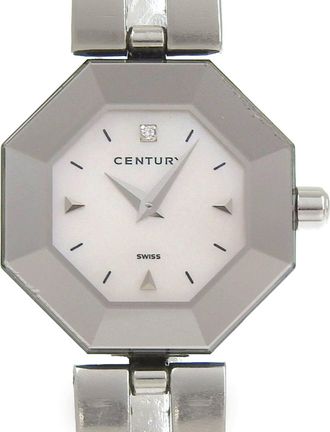 Century Stainless Steel Wristwatch (Pre-Owned)