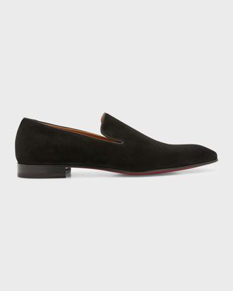Christian Louboutin Men & apos;s Dandelion Suede Slip-On Loafers
