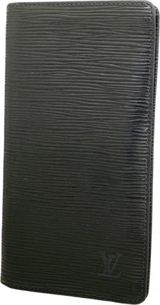 Louis Vuitton Noir Long Bill Wallet (Bi-Fold) (Pre-Owned)