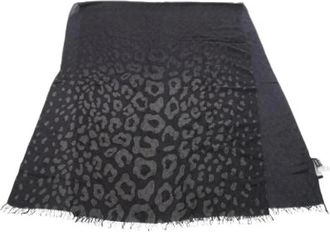 Gucci Pre-owned Stole - Dames - Vintage Accessoires - Zwart - ONE Size - Rayon - Vintage