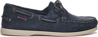 Sebago Portland Roughout Boat Shoes in Blue Navy at Nordstrom, Size 10.5