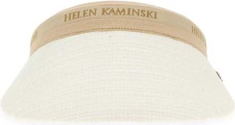 Helen Kaminski White Visor Hat